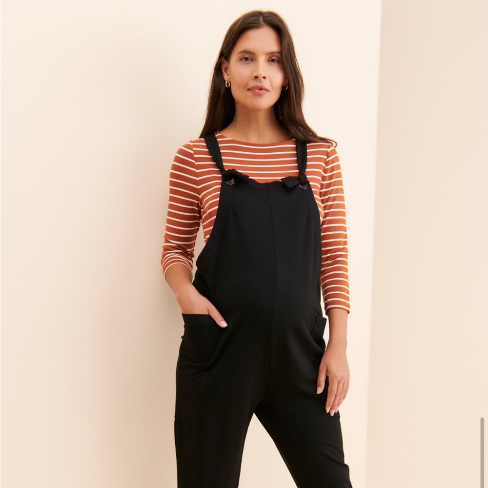 Ripe Poppy Maternity Jumpsuit / Overalls